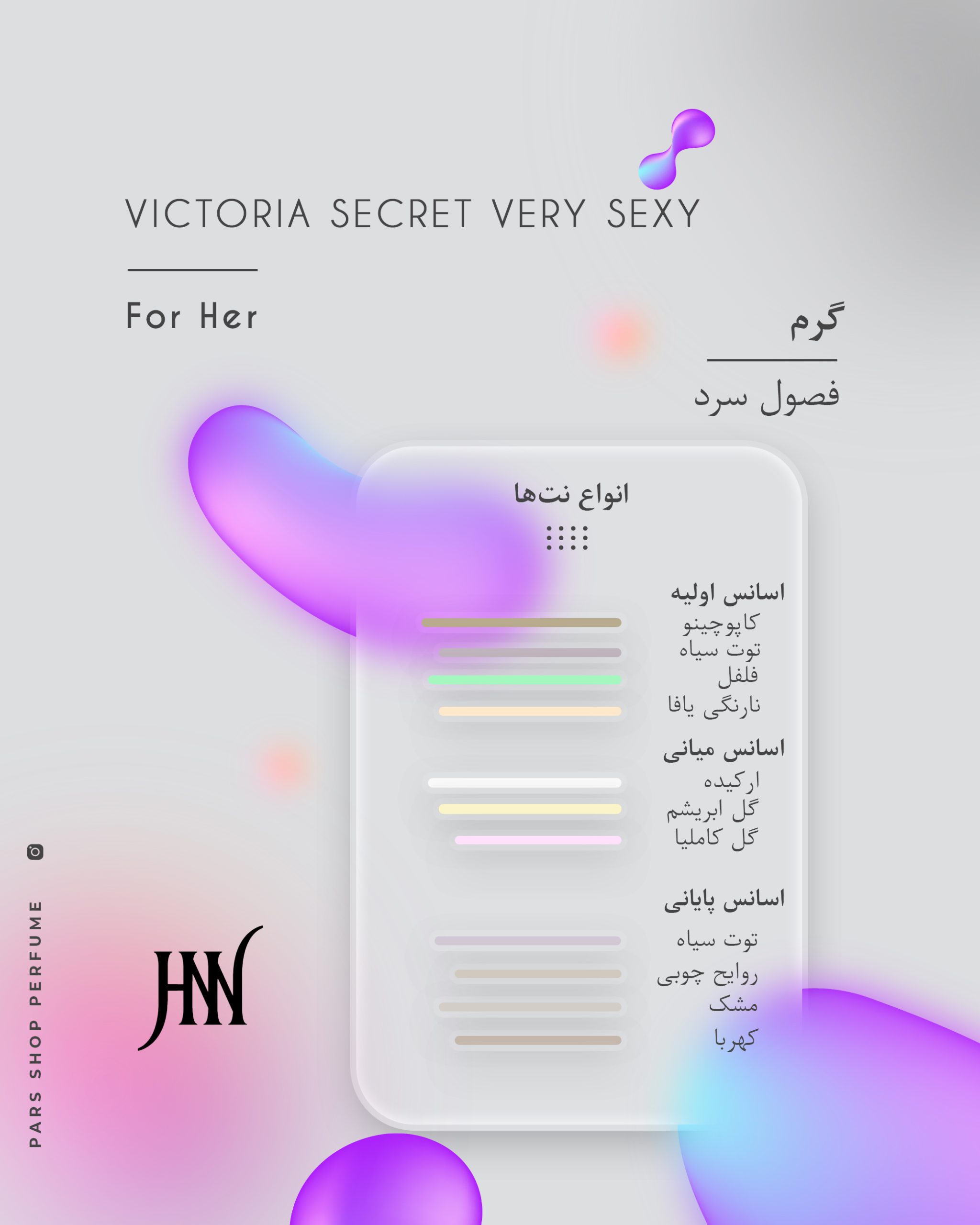 ادکلن ویکتوریا سکرت وری س.ک.س.ی 100 میل جانوین