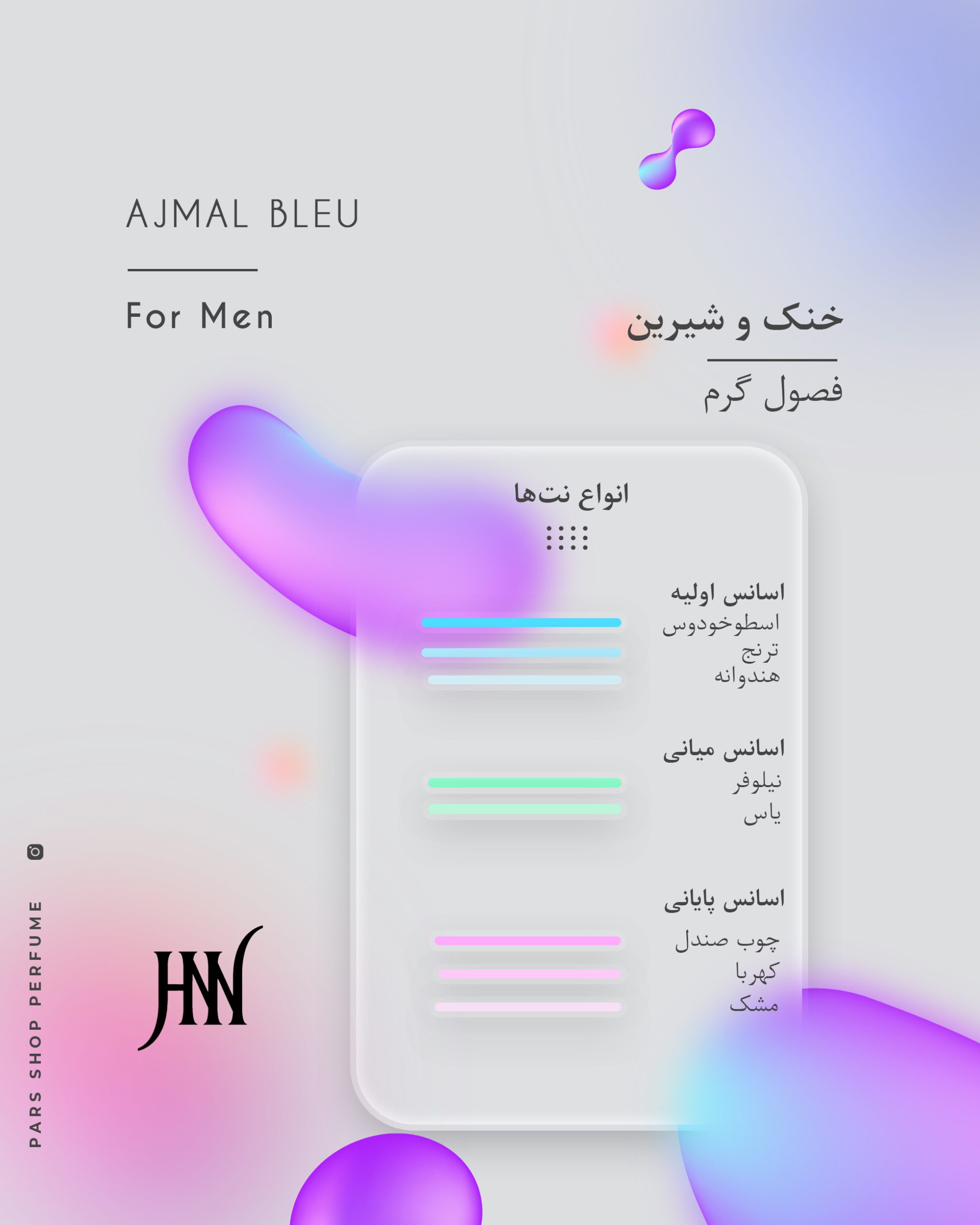 ادکلن اجمل بلو 100 میل جانوین