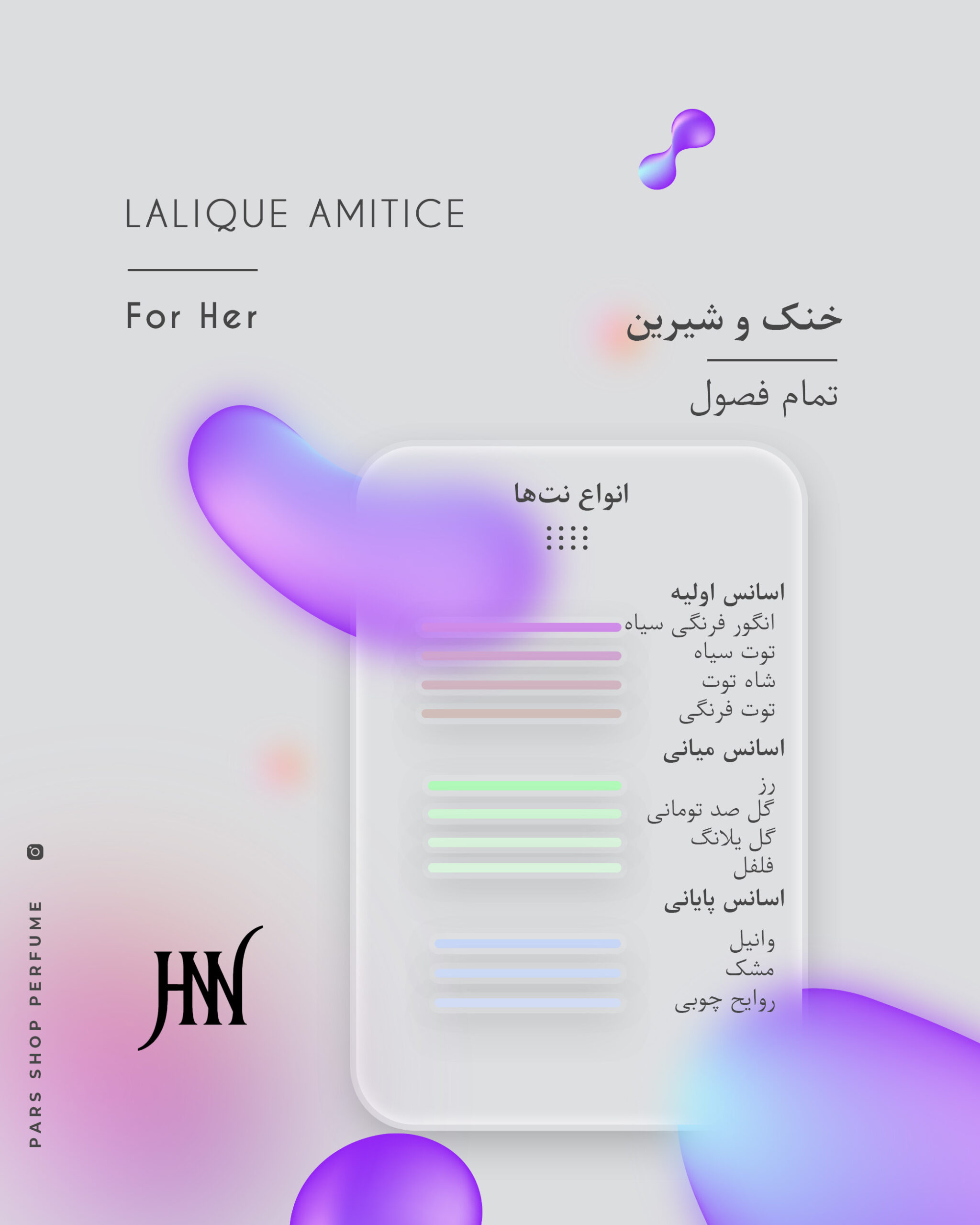 ادکلن لالیک آمتیس 100 میل جانوین(آنباکس)