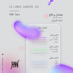 ادکلن له لابو سانتال 33 - 100 میل جانوین