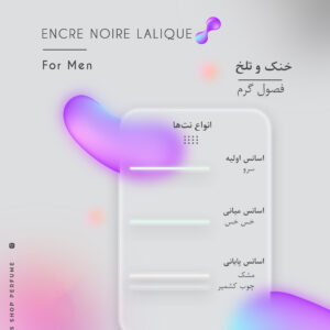 عطر و ادکلن لالیک مشکی
